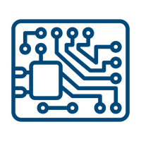 Electronic PCB assembly and rework