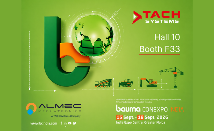 ALMEC with TACH Systems at bauma CONEXPO India 2026
