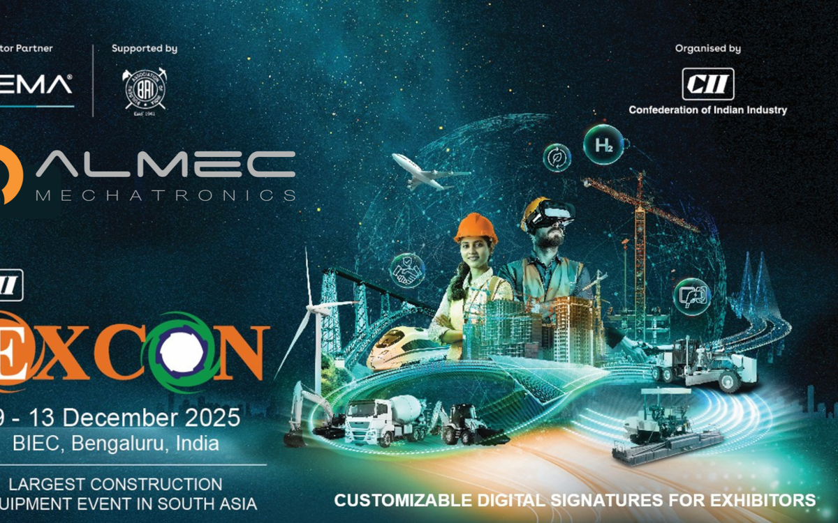 ALMEC prepares for EXCON 2025 in Bangalore
