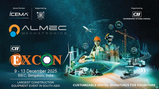 ALMEC prepares for EXCON 2025 in Bangalore