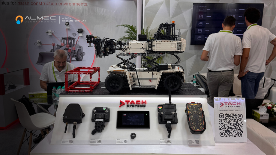ALMEC at bauma CONEXPO INDIA 2026 together with TACH Systems