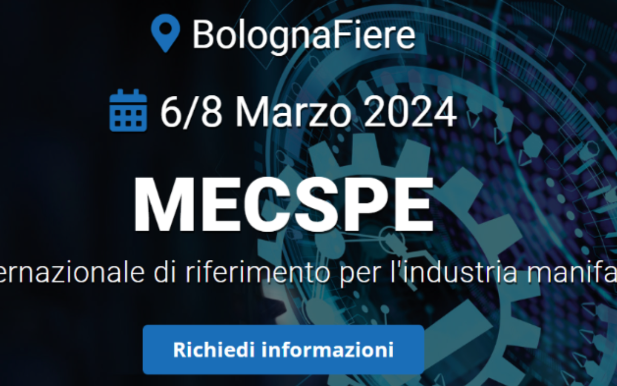 ALMEC at the MECSPE trade fair in Bologna