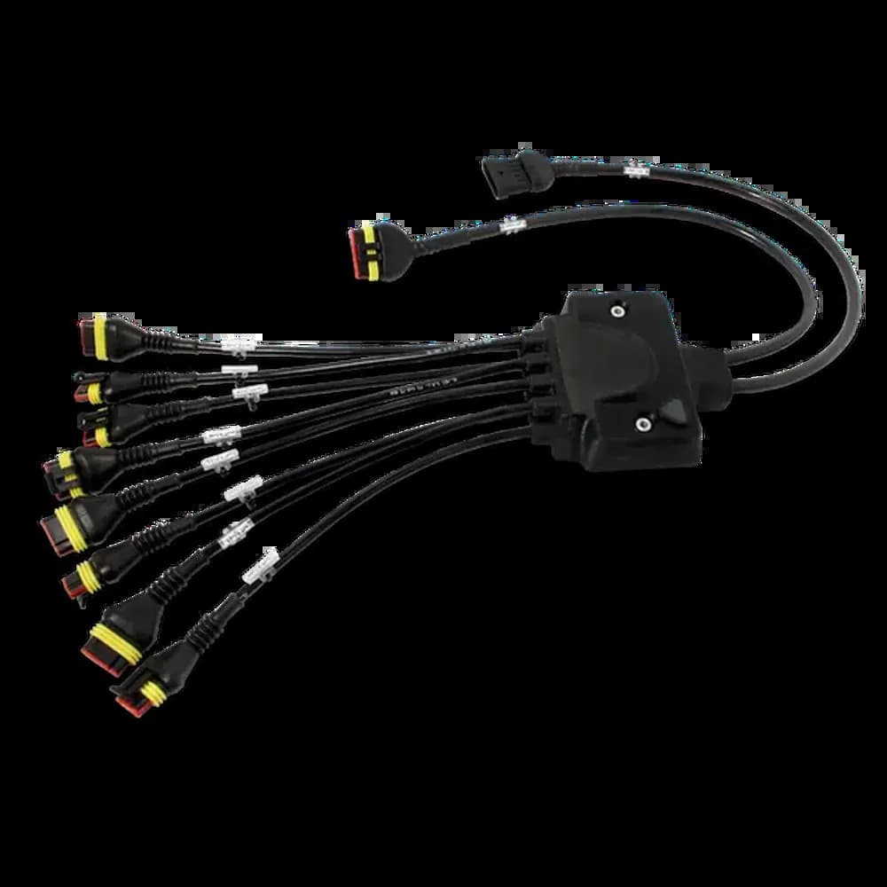 ALMEC SPN2 ECU compatta con 8 ingressi, 12 uscite e comunicazione RS232/CAN