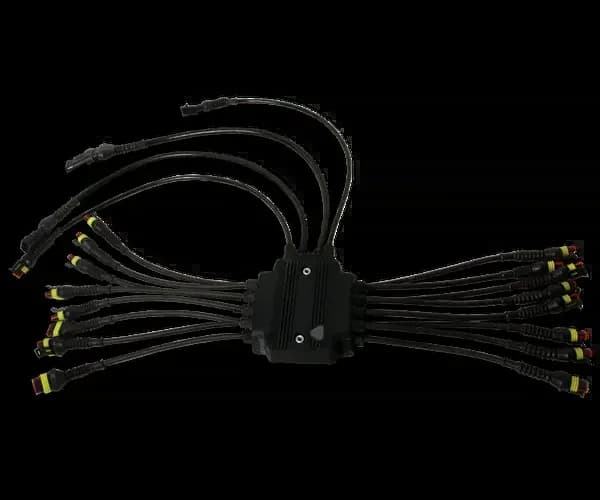 ALMEC SPN3 ECU compatta con 8 ingressi, 8 uscite e comunicazione RS232/CAN